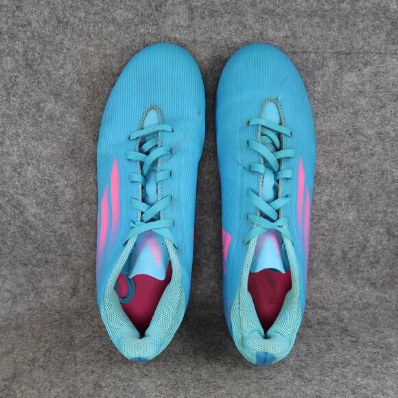 Adidas Cleats Shoes Mens 9 X Speedflow.4 FG Soccer Football Blue Pink Low Sport main image 11